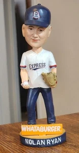 Nolan Ryan 2019 Round Rock Express Whataburger Bobblehead With Original Box. - Picture 1 of 2