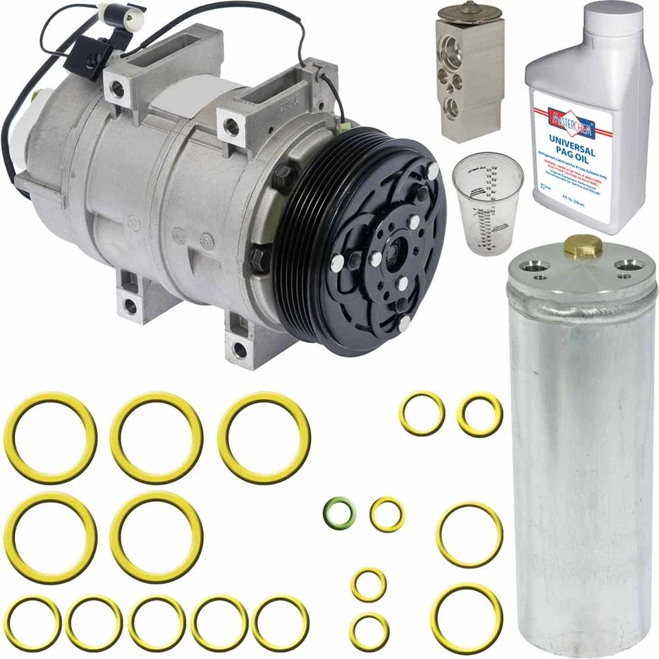 Compresor de aire acondicionado Omega para Volvo XC70 2003 2004 con kit de reparación de aire acondicionado GAP Foto 1 de 1