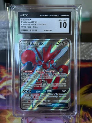 Scizor GX 158/168 CGC 10 - Image 1 of 2