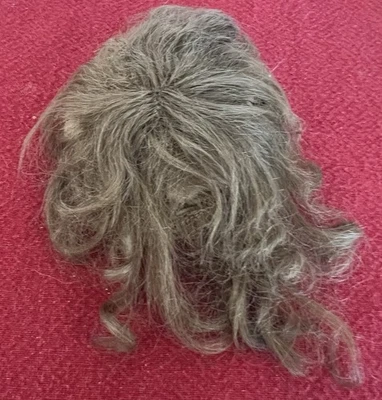 ancienne perruque Avec Sa Calotte En Liège pour Jumeau Gautier Etc … - Photo 1/4