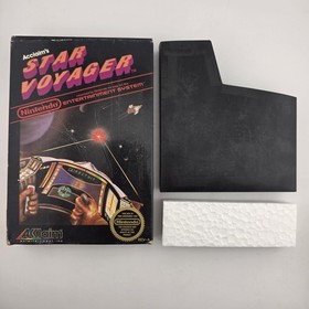 Star Voyager - Box Only - Nintendo Nes - Authentic (No Game)