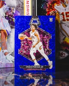 2023-24 Panini Mosaic #204 Craig Porter Jr Blue Fast Break Prizm /85 Rookie - Picture 1 of 2