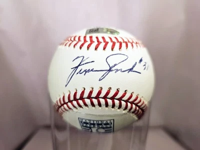 Fergie Jenkins Autographed Hall of Fame Baseball Signed Authenticated - Image 1 of 3