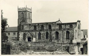 FOTO REAL POSTAL IGLESIA DE SAN MARGARITA, CIUDAD DE DURHAM, CONDADO DE DURHAM POR JUECES - Imagen 1 de 2