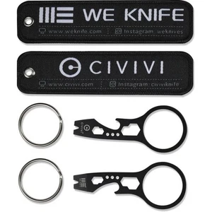 Llave hexagonal abrebotellas integrada We Knife Co Ltd Pry Flight Tag - WEPBFT - Imagen 1 de 1