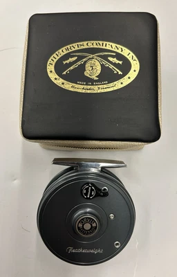 ORVIS Battenkill "FEATHERWEIGHT" MOLINETE COM ESTOJO, lindo estado com estojo - Imagem 1 de 4