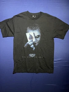 Vintage The Dark Knight Joker Shirt 2008 Original Batman Film Promo Medium - Bild 1 von 9