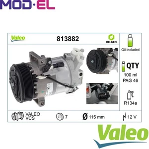 COMPRESSOR AIR CONDITIONING 813882 FOR RENAULT CLIO/IV/Grandtour/Hatchback/Van - Picture 1 of 11