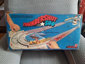 Vintage 1974 Mattel Hot Wheels Thundershift 500 Set Missing Parts And Cars - Picture 1 of 7