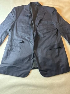 Ralph Lauren Purple Label 46R Anzugjacke Herren Navy Nadelstreifen - Bild 1 von 13