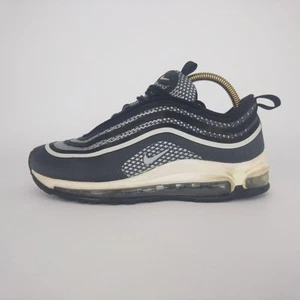 Nike Air Max 97 Ultra 17 GS Trainers UK5 EU38 Black Grey Kids Sneakers Low Top - Picture 1 of 13