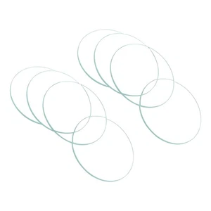 8pcs Glass Crystal Watch Lens 35mm Dia Single Dome Replace Circular Bright Len - Imagen 1 de 6