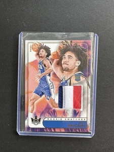 2024-25 Panini Court Kings Jared Mccain #RJS-JMC Patch Jersey RC Rookie 76ers - Picture 1 of 2