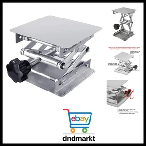 Labor Hubtisch Edelstahl 100x100mm Hebevorrichtung Scissor Laborscherenwagenh... - Bild 1 von 10