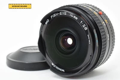 [Near MINT] Minolta New MD NMD Fisheye 16mm f/2.8 MF Manual Lens MC From JAPAN - Image 1 of 4
