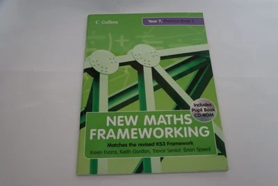 Collins New Maths Frameworking Year 7 Practice Book 2 - Image 1 of 2