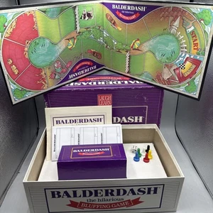 Vintage BALDERDASH 1984 Board Game The Hilarious Bluffing Game Complete - Picture 1 of 4