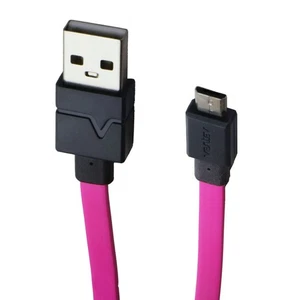Ventev (544336) 6Ft Sync & Charge Cable for Micro USB Devices - Pink/Gray - Picture 1 of 3