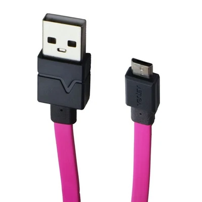 Ventev (544336) 6Ft Sync & Charge Cable for Micro USB Devices - Pink/Gray - Image 1 of 3