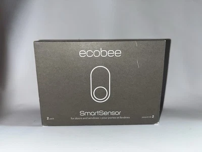 ecobee Smart Entry & Motion Sensor for Doors & Windows, DIY Alarm System, 2 Pack - Image 1 of 3