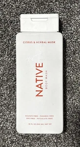 NATIVE Citrus & Herbal Musk Duschgel 18 fl. Oz. NEU - Bild 1 von 2