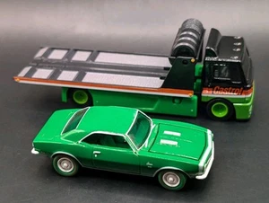 🔥Hot Wheels CASTROL Transporter w/ M2 Machines 1968 Chevy Camaro CHASE - Loose - Picture 1 of 21