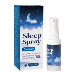 Spray naturale alla lavanda per dormire 30 ml. Spray cuscino sonno per dormire meglio - Foto 1 di 9