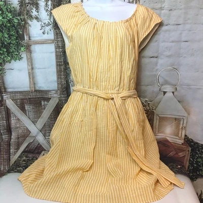 Vestido Lauren Conrad Sun Cottagecore estilo coqueta espalda estilo cuchara flujo de verano Foto 1 de 4