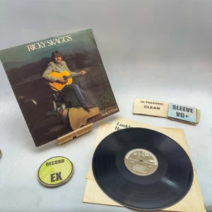 Ricky Skaggs- Family & Friends EX/VG+ Ultrasonic Clean 1982 - Picture 1 of 4