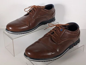 Gatsby Mens Shoes Oxford Lace Up - Size 13 - Brown - Picture 1 of 10