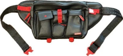 Sprayground Airfreight Cargo Crossbody Adjustable Red & Black NEW NWOT - Image 1 of 4