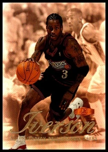 Allen Iverson 1999-00 Fleer Showcase #67 Philadelphia 76ers - Imagen 1 de 2