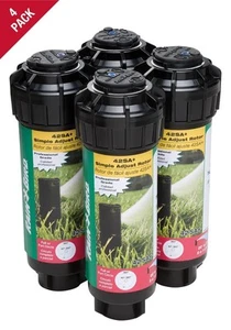 Rainbird 42SA+ Simple adjust Gear drive Rotor Sprinkler Heads - 4 pack - Picture 1 of 6