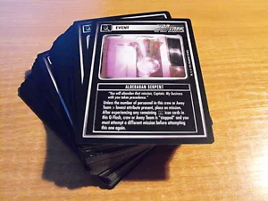 STAR TREK CCG Q CONTINUUM GEMEINSAMES UND UNGEWÖHNLICHES SET - Bild 1 von 1
