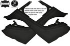 Black Stitch 2X Rear Quarter Panel Leather Covers Fits Bmw E46 Convertible