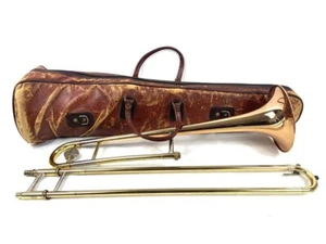 YAMAHA Trombone YSL-353 Instrument Music Wood with soft Case Orchestra Brass Ban - Picture 1 of 13