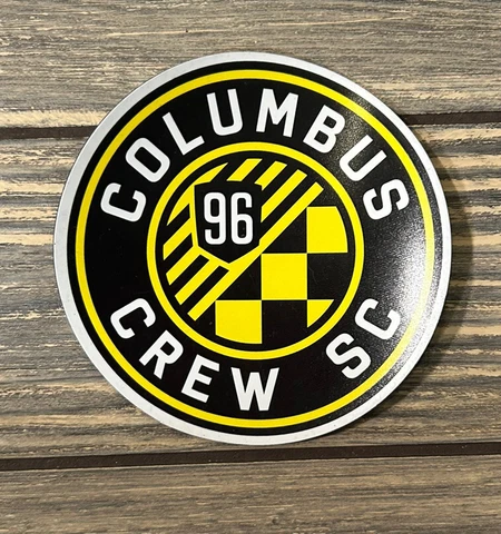 Columbus Crew SC Circle Magnet 3.75” Cover