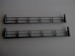 Lüftungsgitter für Küchensockel Kunstst. silbergrau 2 St. Neu Einbaum. 39cmx6cm - Bild 1 von 6
