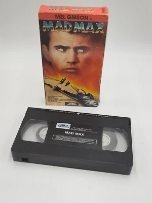 Mad Max (VHS) Video Treasures 1990 Mel Gibson  - Image 1 of 4