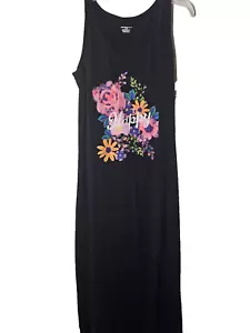 Avenue Body Maxi Dress Women's Size 18/20 Floral Print Stretch Cotton Blend - Picture 1 of 4
