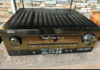 Denon AVR-X3500H 7.2 600W Dolby Atmos Empfänger - Schwarz - Bild 1 von 2