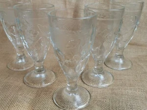 Luminarc France modello frutta alta Sundae vetro vintage UNO - Foto 1 di 12