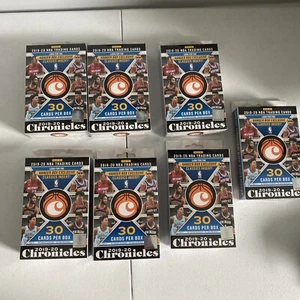 (7) 2019-20 Panini Chronicles Basketball Hanger Box Brand New Factory Sealed - Picture 1 of 1