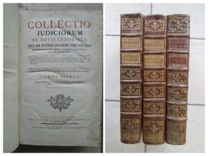 PLESSIS D'ARGENTRE : COLLECTIO JUDICIORUM, 1755/1756. Hérésies. - Bild 1 von 24