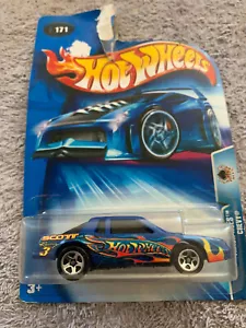 Hot Wheels 2004 Track Aces Chevy #171 nuovo con scatola 23820-0910 Scott, blu - Foto 1 di 1