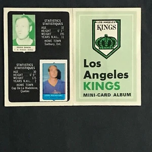 INSERTO DE MINI ÁLBUM LOS ANGELES KINGS 1969-70 O-PEE-CHEE 1969-70 59289 - Imagen 1 de 2