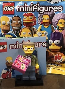 LEGO The Simpsons Series 2 Minfigures Waylon Smithers 71009 * Retired * Complete - Picture 1 of 4