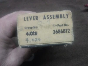 1950-58 Chevrolet, 54-57 Corvette 6 Cyl. Right Exhaust Rocker Arm NOS # 3837032 - Picture 1 of 6