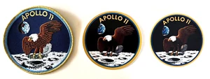 NASA.. Apollo 11 Moon Landing.. 1 -Patch + 1 -Sticker + 1 Shirt Iron On Transfer - Picture 1 of 2