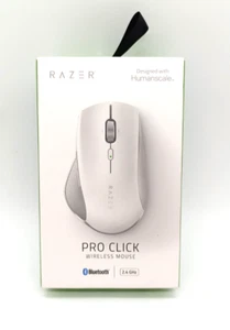 Razer Pro Click Gaming Maus Dual Wireless 16.000 DPI - Weiß OHNE DONGLE - Bild 1 von 7